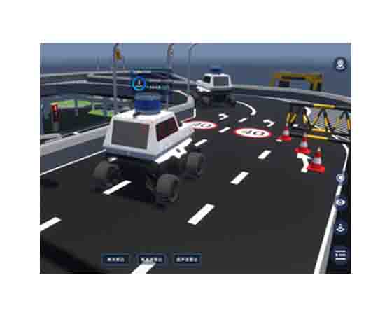 智能網(wǎng)聯(lián)整車(chē)教學(xué)設(shè)備(GPS+自主+遙控)